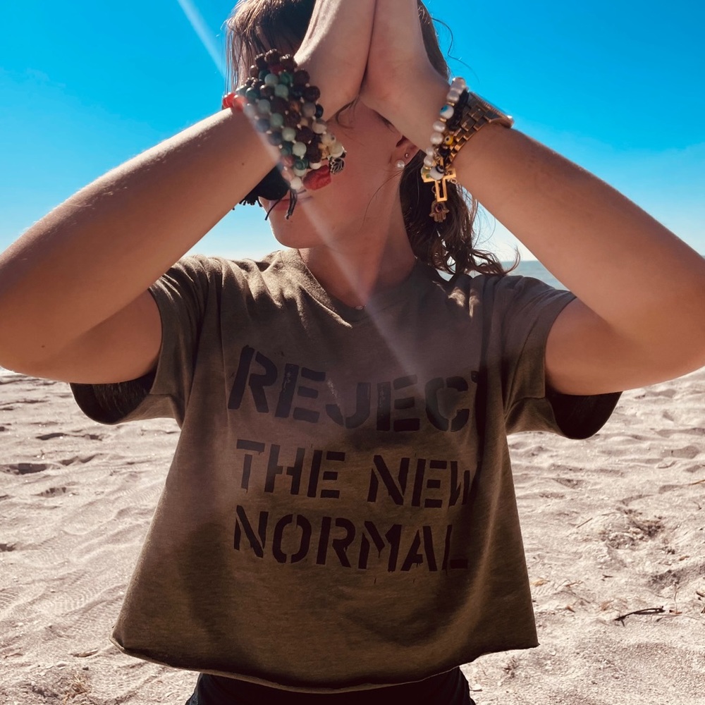 Reject The New Normal T-shirt All sizes Available
